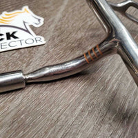 Level 1 Comfort Roller Hunter D Ring Bit, 4 Hooks, copper inlay *vgc, clean, scuffed, residue
