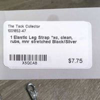 1 Elastic Leg Strap *xc, clean, rubs, mnr stretched

