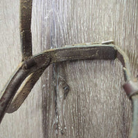 Rsd Noseband *gc/fair, older, rubs, film, residue, v.tight keepers, scrapes, xholes
