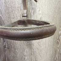 Rsd Noseband *gc/fair, older, rubs, film, residue, v.tight keepers, scrapes, xholes
