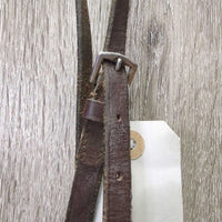 Rsd Noseband *gc/fair, older, rubs, film, residue, v.tight keepers, scrapes, xholes

