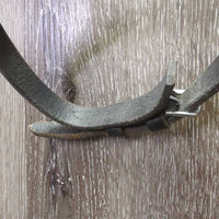 Rsd Noseband *gair, dry, stiff, scrapes, faded, v.tight keeper
