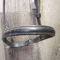 Rsd Noseband *gair, dry, stiff, scrapes, faded, v.tight keeper
