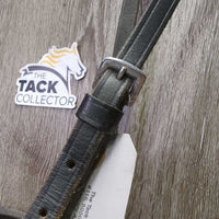 Rsd Noseband *gair, dry, stiff, scrapes, faded, v.tight keeper
