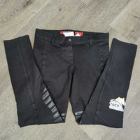 Euro Seat Breeches, Pull On *vgc, mnr faded, knee rubs, pills & linty

