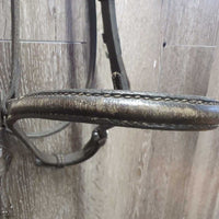 Rsd Bridle *gc/fair, stiff, rubs, older, scrapes, faded , scratches, slice
