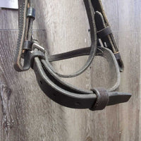 Rsd Bridle *gc/fair, stiff, rubs, older, scrapes, faded , scratches, slice
