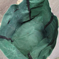 Nylon Stiff Grooming - Tool Bag *gc/fair, clean, lining: cracks & peeling, mnr dirt/dust, stains
