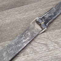 Running Martingale, stopper *gc/fair, v.dirty, v.stiff, faded, cracked, oxidization, dry, older, faded
