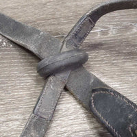 Running Martingale, stopper *gc/fair, v.dirty, v.stiff, faded, cracked, oxidization, dry, older, faded
