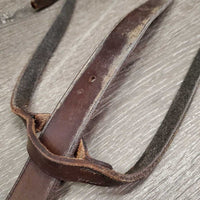 German Martingale, snaps *gc/fair, 0 reins, v.dirty, stiff, dry, cracks, stains
