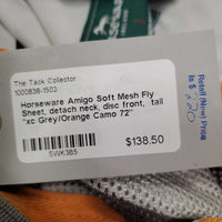 Soft Mesh Fly Sheet, detach neck, disc front, tail *xc
