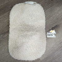 Fleece Pommel - Wither Pad *fair, older, clumpy, dingy, snags, rubs, pills, thin spots
