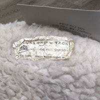 Fleece Pommel - Wither Pad *fair, older, clumpy, dingy, snags, rubs, pills, thin spots
