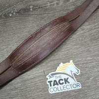 VINTAGE Soft Leather Balding Girth *vgc, clean, rubs, faded UNSTITCHED, NOT for RIding
