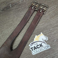 VINTAGE Soft Leather Balding Girth *vgc, clean, rubs, faded UNSTITCHED, NOT for RIding

