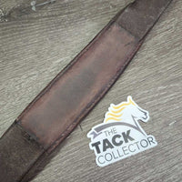 VINTAGE Soft Leather Balding Girth *vgc, clean, rubs, faded UNSTITCHED, NOT for RIding
