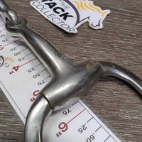 Med Eggbutt Snaffle Bit *gc, dirty, scratches, rubs, rust spots
