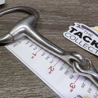 Med Eggbutt Snaffle Bit *gc, dirty, scratches, rubs, rust spots
