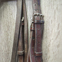 FS Bridle *gc, older, creases, clean, tight keepers, film/residue, sticky, stiff
