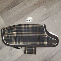 200g? Winter Dog Coat , 2 legs *vgc/gc, residue, rubs, dirt, hairy velcro, threads
