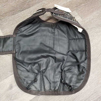 200g? Winter Dog Coat , 2 legs *vgc/gc, residue, rubs, dirt, hairy velcro, threads
