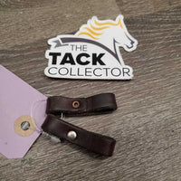 2 Leather Full Cheek Bit Keepers *xc, clean