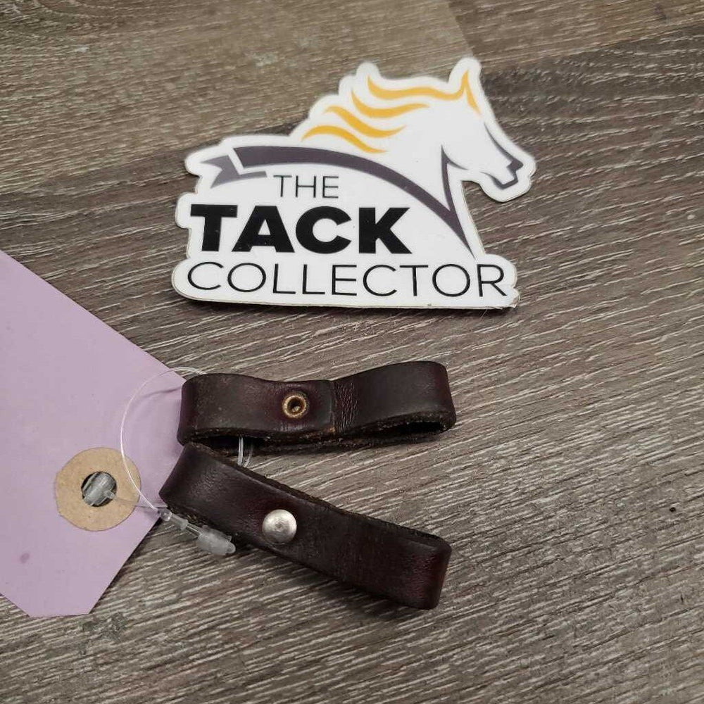 2 Leather Full Cheek Bit Keepers *xc, clean