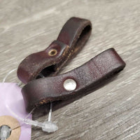 2 Leather Full Cheek Bit Keepers *xc, clean