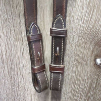 Rsd/Padded Bridle, Rsd Braided Reins *xc, NO Noseband, clean, mnr scrapes, dirt & creases
