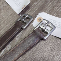 Pr Stirrup Leathers *gc, clean, dents, scrapes, creases, splits, twists, bends, rubs
