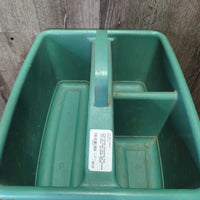 Plastic Groominng Tote - Box *gc, faded, dirty, rubs, scrapes, hair
