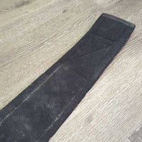 Thin Padded Nylon Web & Neoprene Cinch *vgc, mnr dirt, hairy & rubs
