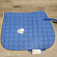 Quilt Jumper Pad, 1x piping *gc, mnr hair, dirt, pills, tear, stains, rubs
