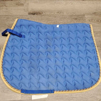 Quilt Jumper Pad, 1x piping *gc, mnr hair, dirt, pills, tear, stains, rubs
