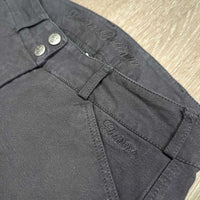 Euro Seat Breeches *gc, clean, faded, seam puckers, mnr rubs, pills & stains
