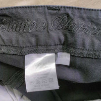 Euro Seat Breeches *gc, clean, faded, seam puckers, mnr rubs, pills & stains
