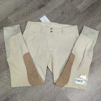 Euro Seat Breeches *vgc, clean, seam puckers, mnr stains, rubs & pills
