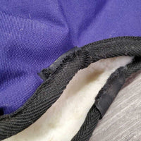 Front & Hind Shipping Boots, Fleece Lined *xc, hairy velcro, clean, mnr hairy, older
