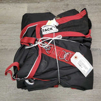 Fleece Lined Rain Sheet, 2 legs, tail *vgc, clean, mnr wpf, hair, v. mnr rubs, threads