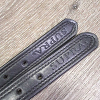 Pr Synthetic Thick Stirrup Leathers *xc, clean, mnr dents & scratches
