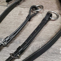 Adjustable Breastplate, Running Martingale Attachment, snaps *xc/like new, mnr dirt/residue
