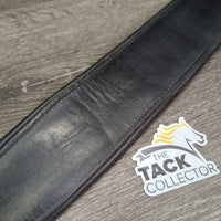 Padded Leather Girth, Els *gc, mnr dirt, scratches & dirty, older, hairy seams, mnr undone seam
