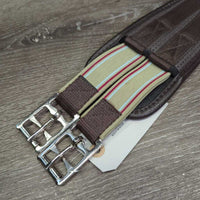 Nylon Web & Neoprene Girth, els *vgc, clean, mnr residue & hair
