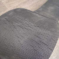 Thick Nylon Web, Neoprene Velcro Liner Cinch, 2x D Rings *gc, dirty, stains, hairy, v.cracked/split liner

