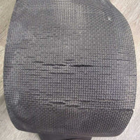 Thick Nylon Web, Neoprene Velcro Liner Cinch, 2x D Rings *gc, dirty, stains, hairy, v.cracked/split liner
