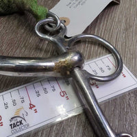 LS Gaited Med Port Bit, curb chain *gc, chews, grass, residue, dirt, gunk, scratches, vetwrap
