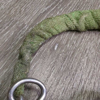 LS Gaited Med Port Bit, curb chain *gc, chews, grass, residue, dirt, gunk, scratches, vetwrap
