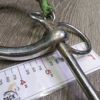 LS Gaited Med Port Bit, curb chain *gc, chews, grass, residue, dirt, gunk, scratches, vetwrap

