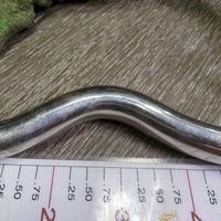 LS Gaited Med Port Bit, curb chain *gc, chews, grass, residue, dirt, gunk, scratches, vetwrap
